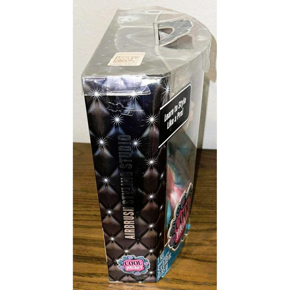 Spin Master Cool Maker Airbrush Styling Studio Head Complete Set NEW In Box